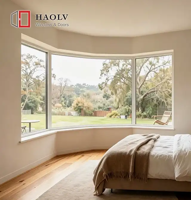 UPVC Bow Window